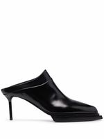 1017 ALYX 9SM mules en cuir 85 mm - Noir