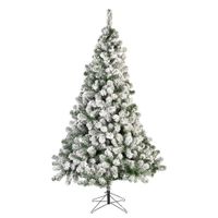 Everlands kunst kerstboom Imperial pine - 180 cm - sneeuw - 525 takken - thumbnail