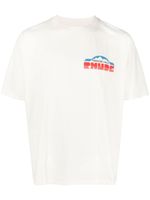 RHUDE t-shirt Paradiso Rally en coton - Blanc