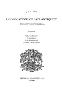 Codifications of Late Antiquity - J.H.A. Lokin - ebook