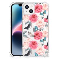 Apple iPhone 14 Plus Case Butterfly Roses