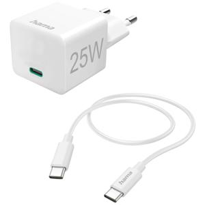 Hama 00201624 oplader voor mobiele apparatuur Mobiele telefoon, Smartphone, Tablet Wit AC Snel opladen Binnen