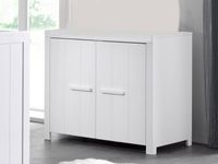 Commode RIKKIE 2 deuren wit - thumbnail