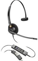 POLY EncorePro 515 M Headset Bedraad Hoofdband Kantoor/callcenter Zwart