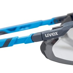 uvex i-5 9183180 Veiligheidsbril Incl. UV-bescherming Blauw, Grijs EN 166, EN 170 DIN 166, DIN 170