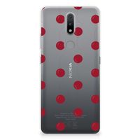 Nokia 2.4 Siliconen Case Cherries