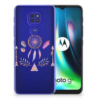 Motorola Moto G9 Play | E7 Plus Telefoonhoesje met Naam Boho Dreamcatcher - thumbnail