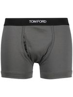 TOM FORD boxers à taille à logo - Gris