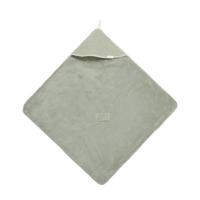 Koeka omslagdoek teddy/corduroy Vik 100x100 cm groen