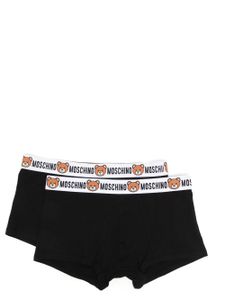 Moschino Teddy Bear waistband boxers (pack of two) - Noir