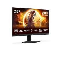AOC Gaming 27G4HRE - 27 inch Full HD-monitor, 200 Hz, 1 ms, G-Sync, HDR10 (1920 x 1080, 2 x HDMI 2.0, DisplayPort 1.4) zwart-rood