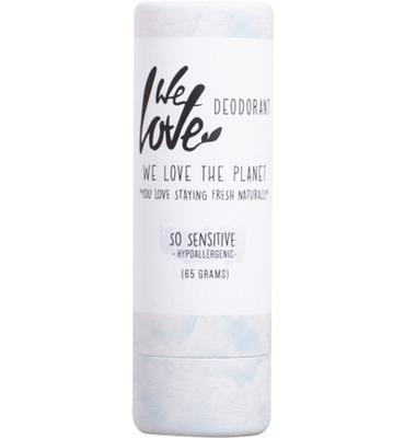 We love the planet Deodorant stick – So Sensitive Vrouwen Stickdeodorant 65 g