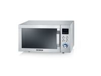 Severin MW 7774 Magnetron RVS (geborsteld), Zilver 900 W Grillfunctie, Met pizzafunctie, Heteluchtfunctie - thumbnail