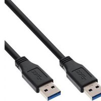 InLine 1.0m USB 3.0 USB-kabel 1 m 3.2 Gen 1 (3.1 Gen 1) USB A Zwart