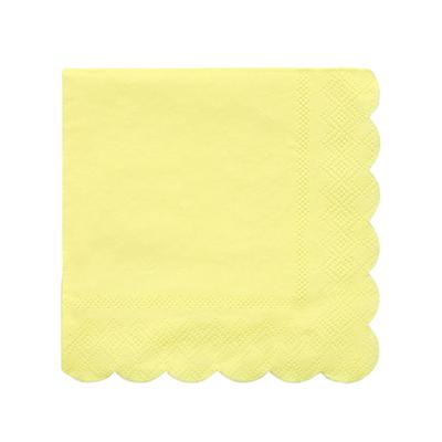 Gebaksservetten geel (20st) Meri Meri