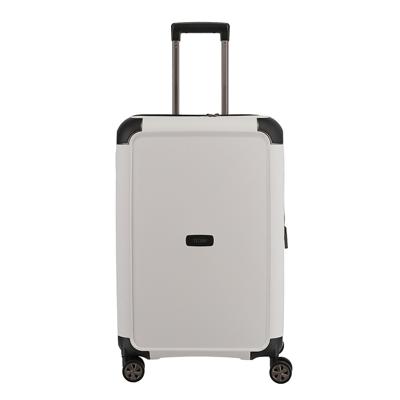 Titan Compax 4 Wiel Trolley M Expandable white Harde Koffer Titan Compax 4 Wiel Trolley M Expandable white Harde Koffer
