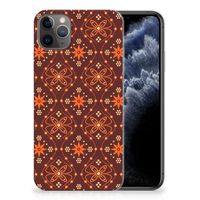 Apple iPhone 11 Pro Max TPU bumper Batik Brown - thumbnail