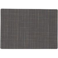 Stevige luxe Tafel placemats Liso grijs 30 x 43 cm   -