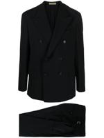 Corneliani Pak met dubbele rij knopen - Zwart