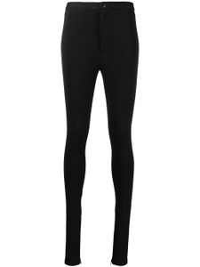 WARDROBE.NYC pantalon skinny à taille haute - Noir