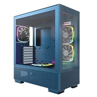 Montech SKY TWO, Midi-Tower - blau