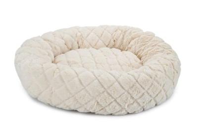 Beeztees levisa - kattenmand - pluche - beige - 43x43x13 cm Beeztees levisa - kattenmand - pluche - beige - 43x43x13 cm