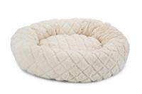 Beeztees levisa - kattenmand - pluche - beige - 43x43x13 cm