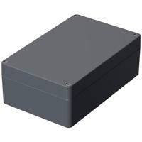 Bopla 01131000 universele behuizing van aluminium (RAL 7001), 280 x 180 x 101, 1 stuk