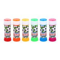 Bellenblaas - 10x - voetbal - 50 ml - voor kinderen - uitdeel cadeau/kinderfeestje