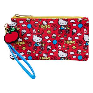 Hello Kitty By Loungefly Coin/Cosmetic Bag 50Th Anniversary AOP