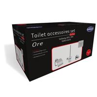 Toilet Accessoires Set Mittal RVS