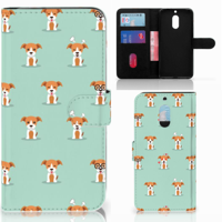 Nokia 6 Telefoonhoesje met Pasjes Pups