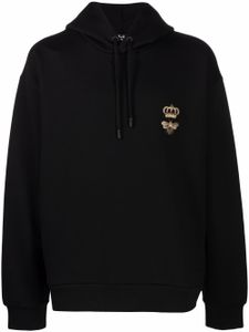 Dolce & Gabbana hoodie à motif brodé - Noir