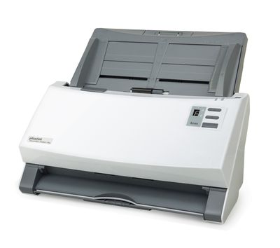 Plustek SmartOffice PS406U Plus Documentscanner duplex A4 600 x 600 dpi 40 pag./min., 80 Beelden/min USB