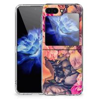 Samsung Galaxy Z Flip 5 TPU Case Bosje Bloemen - thumbnail