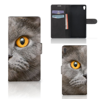 Telefoonhoesje met Pasjes Sony Xperia XA Ultra Britse Korthaar