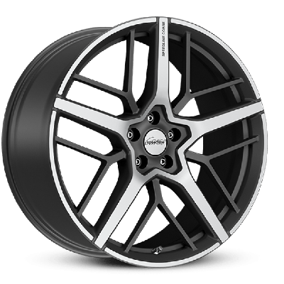 Speedline corse SL8 DOMINATORE Mat grijs gepolijst