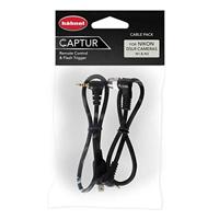 Hähnel Captur 2-delige kabelset voor afstandsbediening voor Nikon, timer en Pro module/reservekabel (N1 + N3)