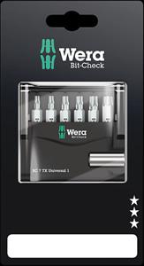 Wera 867/1 Z Mini-Check TORX® 05073404001 Bitset 7-delig Binnen-Torx