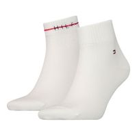 Tommy Hilfiger 2 stuks Men Stripe Quarter Sock