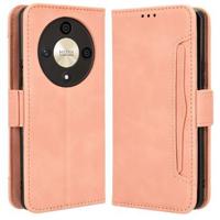 Honor Magic6 Lite/X9b Cardholder Series Portemonnee Hoesje - Roze