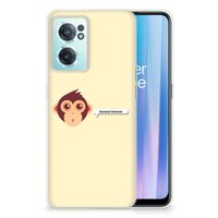 OnePlus Nord CE 2 5G Telefoonhoesje met Naam Monkey