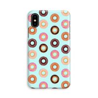 Donuts: iPhone Xs Volledig Geprint Hoesje - thumbnail