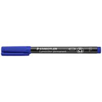 Staedtler Lumocolor permanent F DRY SAFE 318-3 Permanent marker Blauw Watervast: Ja