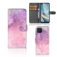 Hoesje OPPO Reno4 Z Pink Purple Paint