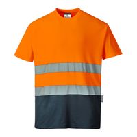 Portwest S173 2-Tone Cotton Comfort T-Shirt - thumbnail