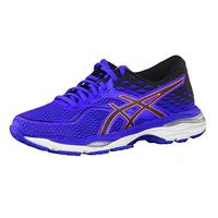 Asics Gel-cumulus 19 Hardloopschoenen voor dames, Blauw Blauw Paars Zwart Flash Coral, 37 EU