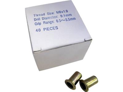 Kunzer 800BNM6 Popnagel M6 40 stuk(s)