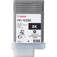 Canon Inktcartridge PFI-102BK Origineel Zwart 0895B001 - thumbnail