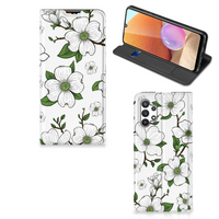 Samsung Galaxy A32 4G | A32 5G Enterprise Editie Smart Cover Dogwood Flowers - thumbnail